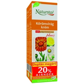 Naturstar Körömvirág krém plusz dupla 2X60ml