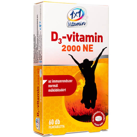 1×1 Vitamin D3-vitamin 2000NE filmtabletta  60X