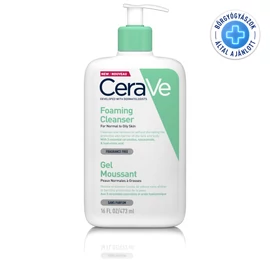 CeraVe Habzó tisztító gél normál és zsíros bőrre 473 ml