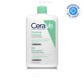 CeraVe Habzó tisztító gél normál és zsíros bőrre 1L