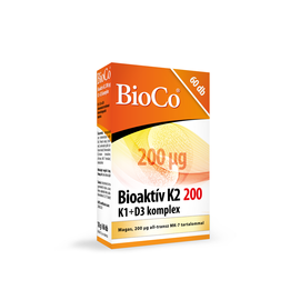 BioCo Bioaktív K2 K1 D3 komplex tabletta 60X