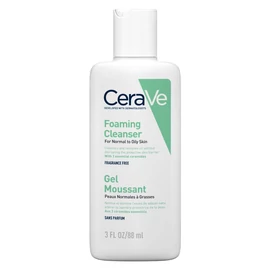 CeraVe Habzó tisztító gél normál és zsíros bőrre 88 ml