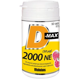 D-Max 2000NE rágótabletta 90X