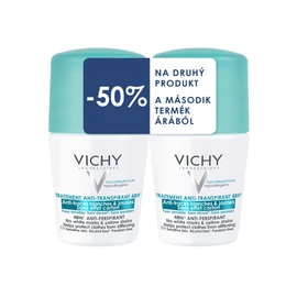 Vichy 48 órás foltmentes izzadságszabályozó deo (50ml+50ml) DUO PACK