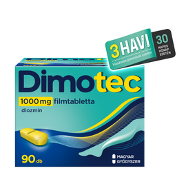 Dimotec 1000mg filmtabletta 90X