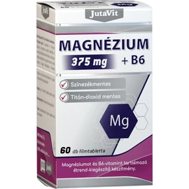 JutaVit Magnézium 375 Mg+B6 tabletta 60X