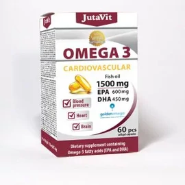 JutaVit Omega 3 Cardiovascular 1500 mh kapszula 60X