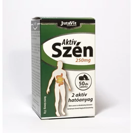 Jutavit aktív szén 250mg tabletta 50X