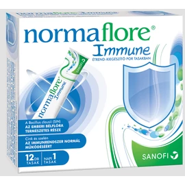 Normaflore Immune étrend-kiegészítő por tasakban édesítőszerrel 12X