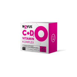 NovusLine C+D3 Komplex C-vitamint és D3-vitamint tartalmazó étrend-kiegészítő tabletta