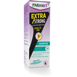 Paranit Extra Strong fejtetű és serke elleni sampon 200ml