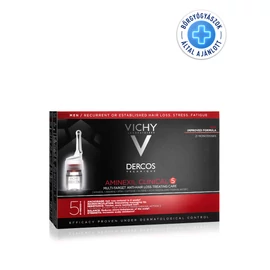 Vichy Dercos Aminexil Clinical 5 többfunkciós hajápoló program hajhullás ellen férfiaknak 21 x 6 ml
