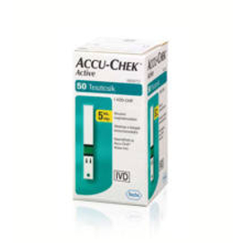 Accu-Chek Active Glucose vércukorszintmérő csík 50x