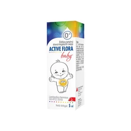 Active Flora Baby + étrendkiegészítő  csepp 5ml