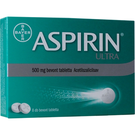 Aspirin Ultra 500mg bevont tabletta 8x
