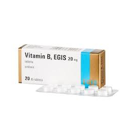 Vitamin B6 EGIS 20mg tabletta 20x