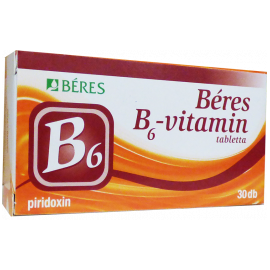 Béres B6 vitamin tabletta 30x