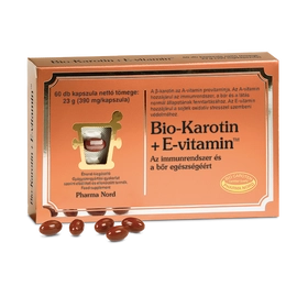 Bio-Karotin E Pro-vitamin A/E vitamin kapszula 60x