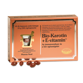 Bio-Karotin E Pro-vitamin A/E vitamin kapszula 60x