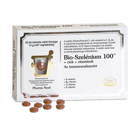 Bio-Szelénium 100TM cink+vitaminok tabletta 30x