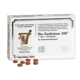 Bio-Szelénium 100TM cink+vitaminok tabletta 30x