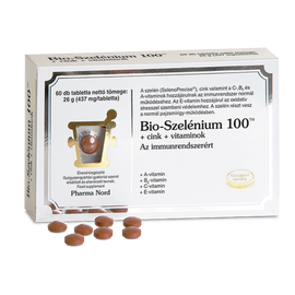 Bio-Szelénium 100TM cink+vitaminok tabletta 60x