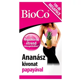 Bioco Ananász kivonat papayával megapack 100X