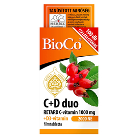 Bioco C+D duo 2000NE Retard filmtabletta 100X