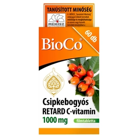 BioCo Csipkebogyós RETARD C-vitamin 1000 mg CSALÁDI CSOMAG filmtabletta 60X