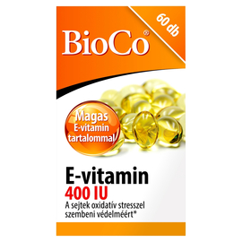 BioCo E-vitamin 400 NE lágyzselatin kapszula 60X
