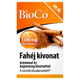 BioCo Fahéj kivonat krómmal és kapormag kivonattal 60X