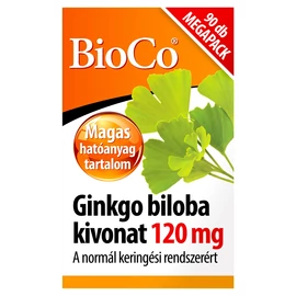 BioCo Ginkgo biloba kivonat 120 mg MEGAPACK tabletta 90X