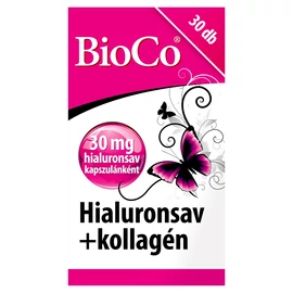 BioCo Hyaluronsav + Kollagén kapszula 30X