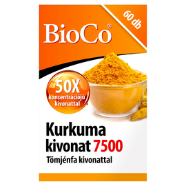 BioCo Kurkuma kivonat 7500 tömjénfa kivonattal 60X