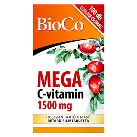 BioCo MEGA C-vitamin 1500 mg CSALÁDI CSOMAG filmtabletta 100X