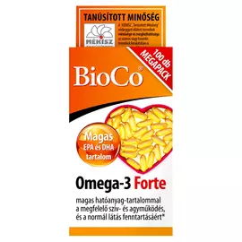 BioCo Omega-3 Forte lágyzselatin étrend-kiegészítő kapszula 100 x 1,35 g (135 g)