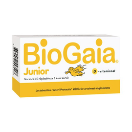 Biogaia Protectis Junior D3 rágótabletta narancs 10x