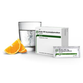 Brufen 400 mg pezsgőgranulátum 20x