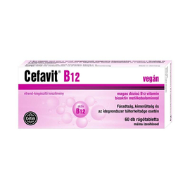 Cefavit B12 rágótabletta 60X