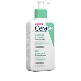 CeraVe Habzó tisztító gél normál és zsíros bőrre 236 ml