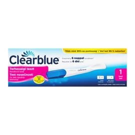 clearblue terhességi teszt