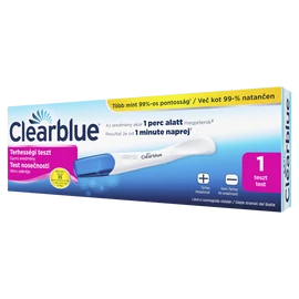 clearblue terhességi teszt