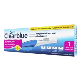 clearblue terhességi teszt