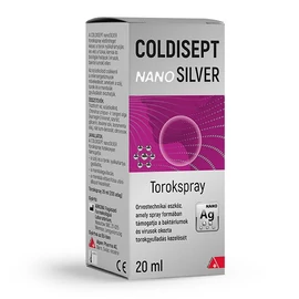 Coldisept nanoSilver Torokspray 20ml