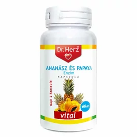 Dr. Herz Ananász Papaya kapszula 60x