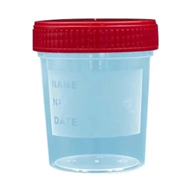 Vizeletgyűjtő pohár nem steril fedeles