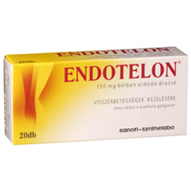 Endotelon 150mg gyomornedv ellenálló tabletta 20x
