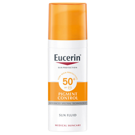 Eucerin Sun Pigment Control napozó fluid arcra  FF50+ 50ml