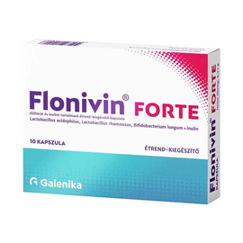 Flonivin Forte kapszula élőflórával és inulinnal 10x