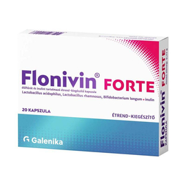 Flonivin Forte kapszula élőflórával és inulinnal 20x